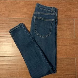 Topshop Mid Blue Jamie Skinny Jean